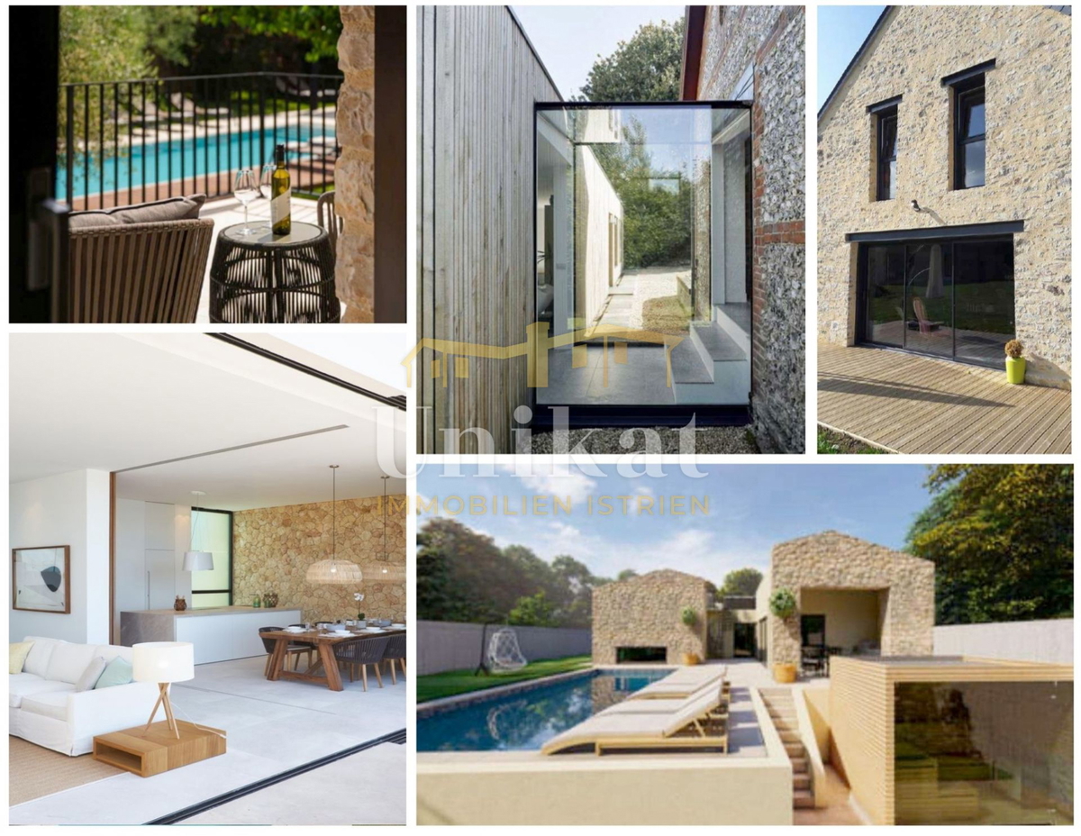 Hiša na veliki parceli v Središnji Istri